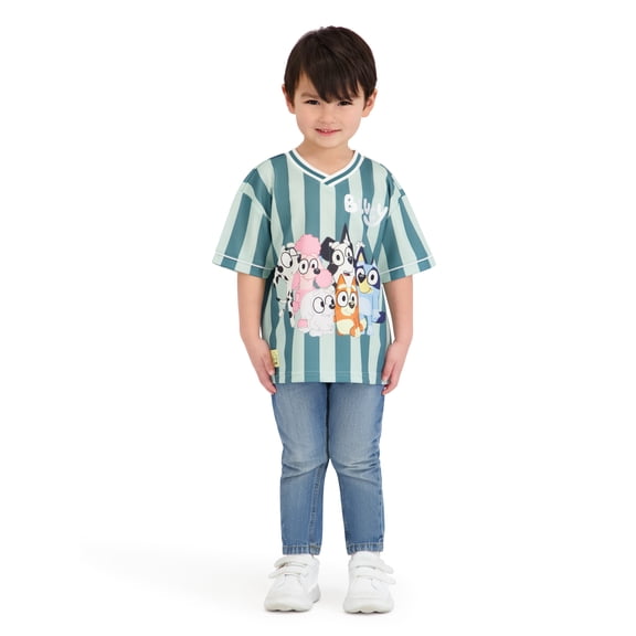Bluey Toddler Short Sleeve Jersey, Sizes 12 Months-5T