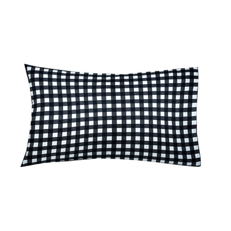 MAINSTAYS SIDEKICKS MICROFIBER BUFFALO PLAID PILLOWCASE