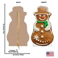 thumbnail image 2 of Gingerbread Snowman Cookie, 2 of 2