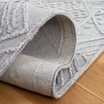 thumbnail image 5 of SAFAVIEH Textural Keaton Geometric Area Rug, Grey, 4' x 6', 5 of 8