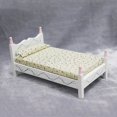 NIBOLOG 112 Miniature Bed Multiuse Cute Wood Miniature Bed Display
