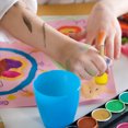 thumbnail image 2 of 20 PCS Round Sponges Brush Set Kids Painting Tools - Sponge Painting Set DIY Painting Tools In 4 Sizes For Kids, 2 of 5