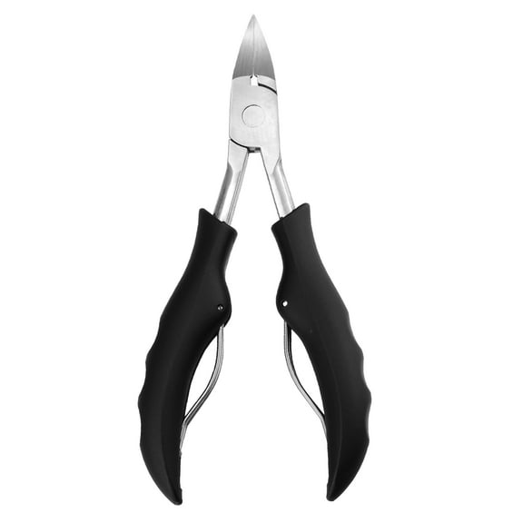 Toe Nail Clippers Professional Nail Clippers Set for Travel or Home Black Stainless Steel