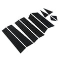 thumbnail image 4 of Side Window Pillar Post Trim, Durable PC 10pcs 4D Style Pillar Post Decal  For Car, 4 of 8