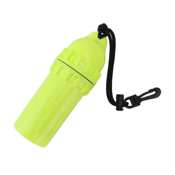 Caja de Seldado Pare Buceo, Caja de Almacenamiento en Seco Parceo impermeable Portátil Con Clip para Buceo Submarino y Snorkel