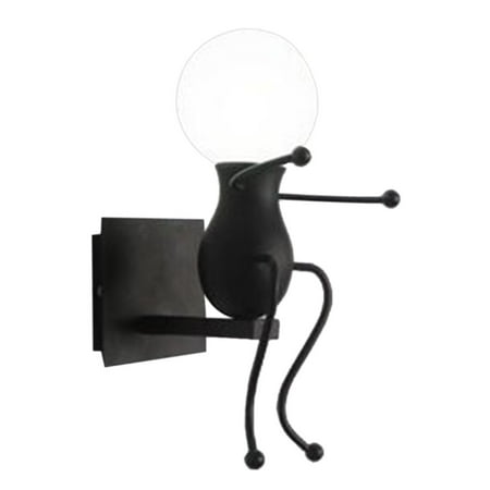 

BEFOKA Kitchen Supplies Vintage Industrial Robot Wall Lights Sconce Lamp Light Fittings for Kid s room Clearance