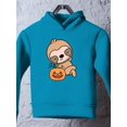 thumbnail image 3 of Cute Sloth W Pumpkin Hoodie Toddler -Image by Shutterstock,  4 Toddler, 3 of 4