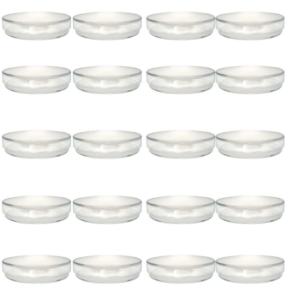 Petri Dish, Polystyrene, 70mm diameter x 15mm height. Pack 20.