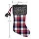 thumbnail image 2 of 1 pieza de árbol de Navidad oscuro, adornos navideños colgantes, calcetines navideños, calcetines de felpa, bolsa de regalo, bolsa de regalo para niños Sailing Electrónica, 2 of 5