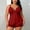 Wine, variant on MGDXOX Women's Plus Size Lace Trim Satin Cami Pajama Set Spaghetti Strap Top and Shorts Silky Breathable Loungewear Sleepwear Wine XL