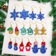 thumbnail image 3 of Moldes de resina para pendientes Yodoyo, árbol de Navidad, muñeco de nieve, copos de nieve, 3 of 8