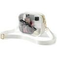 thumbnail image 3 of Sac Bandoulière Transparent pour Stades, Événements, Concerts, Sports, Festivals, Approuvé, Sac d'Épaule Transparent avec Courroie Ajustable, 3 of 3