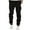 Black, variant on NOLDARES Casual Tapered Pants Cargo Pants Joggers Casual Active Sports Sweatpants for Men(Black,3XL)