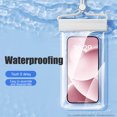 thumbnail image 7 of PBAZIH Waterproof Phone Pouch for Swimming, Rafting & Snorkeling - IPX8 Certified Dry Bag with Touch-Friendly Cover, High Transparency for Easy Photography, Adjustable Lanyard, 7 of 7