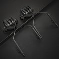 thumbnail image 4 of Adaptador de riel para casco, soporte para asiento de cabeza, juego de 1 par de adaptadores de riel para auriculares tácticos Negro, 4 of 9
