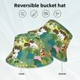 thumbnail image 2 of Sikiie Garden Farm Reflective Double-Sided Bucket Hat, Sun Hat, for Gardening, Beaching, Camping, Hiking, Fishing, 2 of 6
