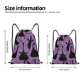 thumbnail image 4 of Kdxio Funny Goose Print Drawstring Backpack Bag,Waterproof Draw String Back Sack, Gym Drawstring Bags Swim Bag For Unisex, 4 of 9