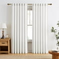 thumbnail image 2 of Urbanest Adjustable Single Curtain Rod Set with Leaf Finials – 3/4-Inch Diameter, With Renaissance Gold Rod, 84–120 Inches, 2 of 6