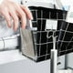thumbnail image 4 of Cesta colgante de lino de gran capacidad para guardar cosas: mesita de noche, armario y organizador de baño con múltiples bolsillos, 38 x 18,5 x 13 cm, 4 of 6