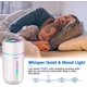 thumbnail image 5 of Mini humidificador de aire de 300 ml, humidificador recargable con batería de 1200 mAh, apagado automático y función de luz nocturna, para coche/oficina/dormitorio. Afortunado Sencillez, 5 of 5