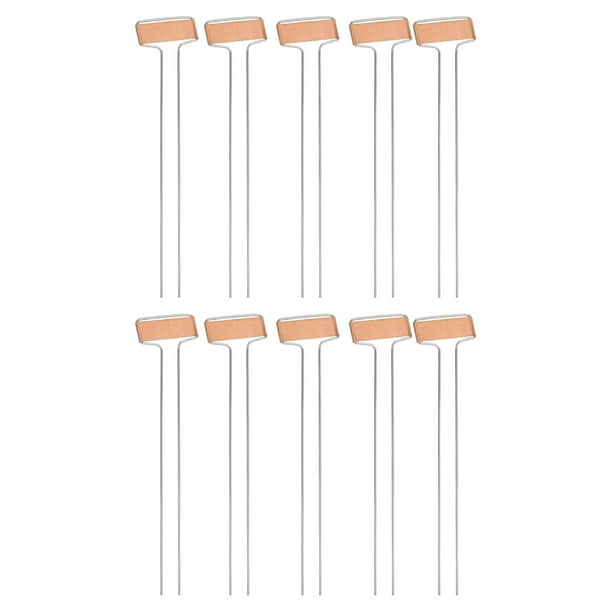 Marcadores de Jardín de Metal Toystoory 10 Piezas Etiquetas de Plantas Duraderas