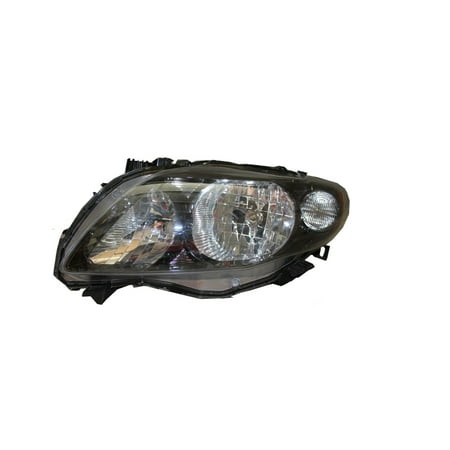 - Replacement Depo 312-11C5L-AF2 Driver Side Headlight For 11-12 Toyota Corolla
