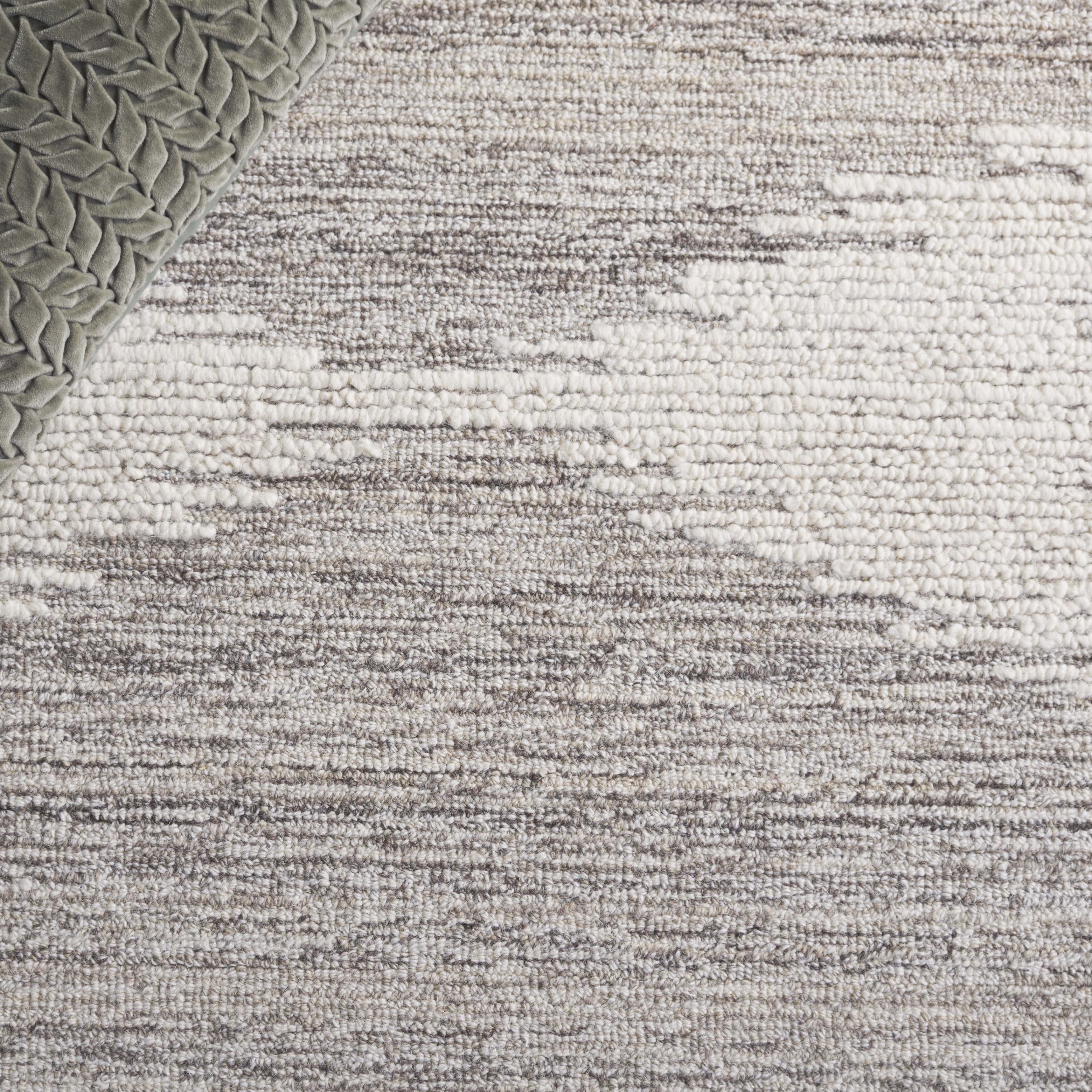 SAFAVIEH Abstract Aldous Abstract Area Rug, Brown/Ivory, 9' x 12'