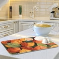 thumbnail image 6 of Yayeee Dish Drying Mat for Kitchen Counter 16"x18" Microfiber Absorbent Pad, Colorful Leaves, 6 of 7