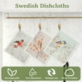 thumbnail image 5 of Keyohome Swedish Dishcloths for Kitchen,12 pack Reusable Kitchen Dish Towels,Non-Scratch Swedish Cleaning Cloth,Super Absorbent Cellulose Cloths,Dishwasher Safe, 5 of 10