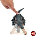 thumbnail image 3 of Jurassic World Wild Roar Gryposuchus Dinosaur Action Figure Toy with Attack & Sound, 3 of 6
