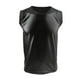 thumbnail image 2 of Camiseta de cuero de imitación negra de verano Camiseta sin mangas Chaleco sin mangas Top sin mangas para hombres Sunnimix  Camiseta para hombre, 2 of 8