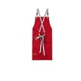 thumbnail image 1 of Delantales de lona para hombre Delantal multicolor para hombre con bolsillos delanteros Suministros para el hogar ajustables Protección de cobertura para parrilla Restaurante rojo Inevent HA012088-01, 1 of 6