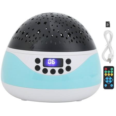

High Quality Night Light Projector Night Light 9 Different Color Adults For Living Room Bedroom Kids Blue
