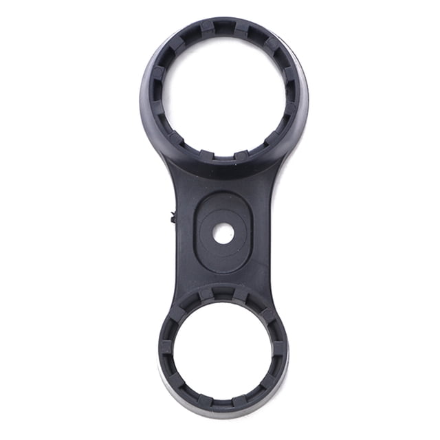 sweethay Llave de bicicleta, llave de horquilla delantera, herramientas de reparación, piezas de bicicleta de montaña, llave de extracción de Ciclismo llave de 2 agujeros