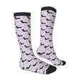 thumbnail image 4 of Lsque Dachshund Dog Printed Crew Socks Men's Women's LightWeight Thin Casual Calf Socks ,Knee High Socks,Cotton Socks, 4 of 9