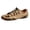 Khaki, variant on NOKIO Men's Outdoor Backpacking Shoes Closed Toe Hiking Sandals, Breathable Hollow Sports Shoes with Adjustable Elastic Strap, Summer Casual Athlet𝗂c Sandles Fisherman Beac𝗁 Slippers