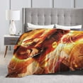 thumbnail image 5 of The Flash Blanket, Super Soft Throw Blanket, Cozy Flannel Blankets For Boys Girls, Warm Blankets For Couch Sofa Bed, 80"X60", 5 of 9