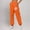 Orange, variant on COSFO Floral Sweatpants for Women Blue Athletic Tapered Loose Pants Casual Breathable Joggers Full Length Elastic Waist Pants