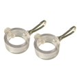 thumbnail image 3 of 2x anillos de asta de bandera accesorios de Clip de ojal fácil de usar herramienta de fijación de asta de bandera duradera giratoria de 360  degree para, 3 of 8