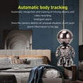 thumbnail image 3 of Cámara Wifi Inteligente, Alarma Inteligente, Control Remoto, Cámara De Seguridad Con Robot De Seguimiento Automático Humano Para Oficina En Casa, 3 of 7