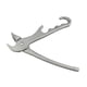 thumbnail image 1 of Clip de Pizza Abrazadera para Bandeja de Horno Clip Anti Quemaduras Pinzas para Bandeja de Horno Bandeja de Aluminio Anti Caliente Macarena Pinza de aluminio para sartenes de pizza, 1 of 7
