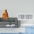 thumbnail image 2 of Estatua del Corazón de Jesús,Estatua del Sagrado Corazón de Jesús para decoración del hogar,Figura católica de Jesús,Reloj de pared digital,Reloj de pared digital multifuncional para, 2 of 8