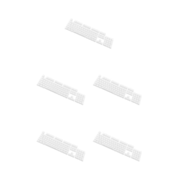 Seitruly Teclas completamente transparentes ABS mecánico para interruptores CHERRY MXClone Ultra-Clear y lechoso de larga duración Type2 NO2