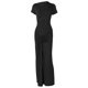 thumbnail image 4 of Vestido ajustado con pliegues y cordones para mujer - Manga corta, cintura alta, doble capa - Conjunto informal para fiesta, 4 of 8