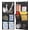 Black, variant on 2 Packs Narrow Over the Door/Wall Shoe Organizer Cruise, Small Hanging Shoe Rack for Closet with Clear Mesh Pocket for Bathroom, RV, Pantry, Camping (White)