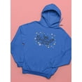 thumbnail image 3 of Buon Ferragosto Color Dots Hoodie Women -Image by Shutterstock, Female Large, 3 of 4