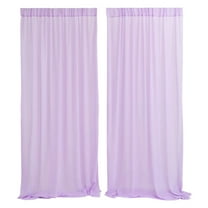 IFANLANDOR Adornment Yarn Purple 2Pcs 79x63in