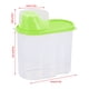 thumbnail image 4 of Billuyoard Tarro sellado con tapa Dispensador de almacenamiento de alimentos Contenedor PP Cocina Arroz Cereal Frijol Caja de conservación, 1.9L, Verde Type2 NO2 Billuyoard HA002828-03, 4 of 6