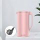 thumbnail image 4 of Licuadora estándar europea portátil, de leche , exprimidor de calefacción automática, , cocina, herramientas multifuncionales Rosado Soledad Mezcla de cocina, 4 of 8