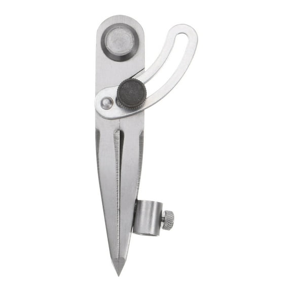 Uxcell Wing Divider Compass 4 Inch 100mm Adjustable Lockable Compass with Pencil Holder for Geometry Drawing